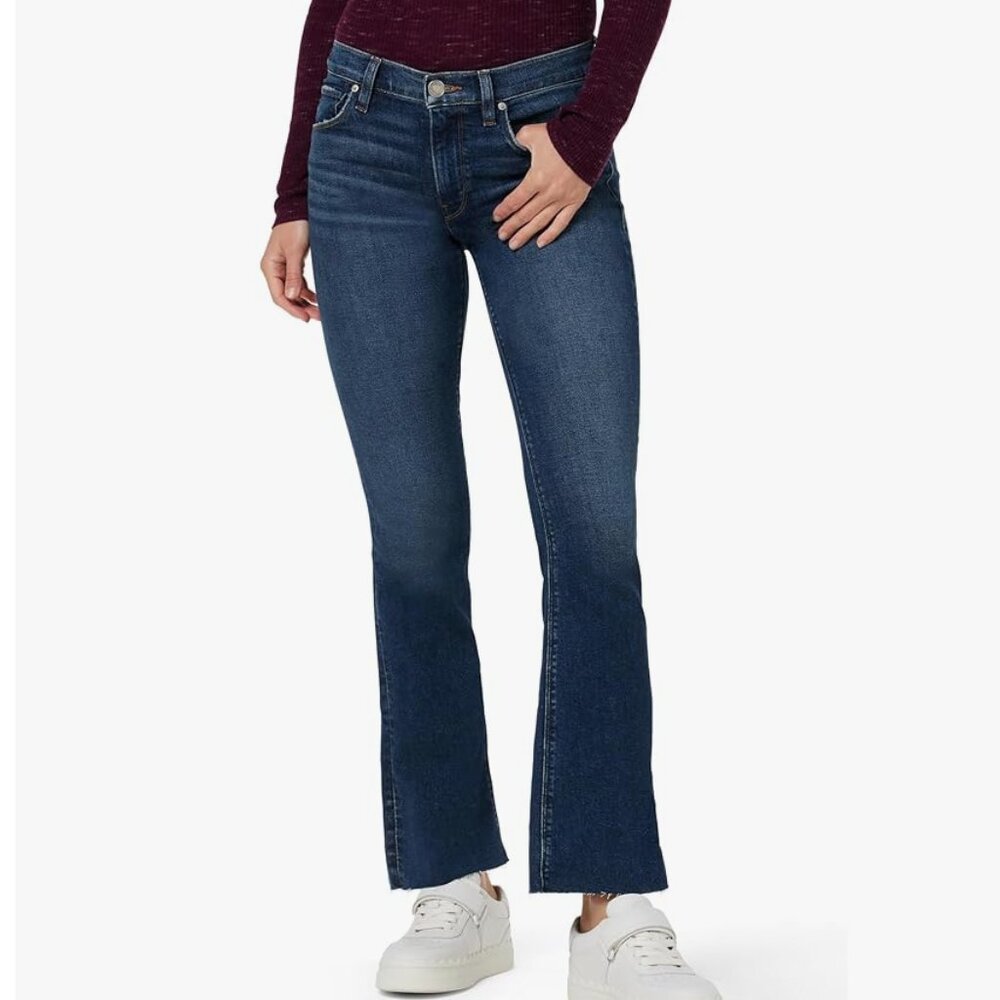 NWT Hudson Nico Mid-Rise Bootcut Barefoot Jeans 26 Olympic
